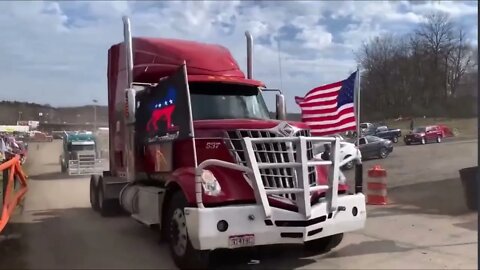 The People’s Convoy USA 2022 And The Freedom Convoy USA Freedom Is Rising And It Cannot Be Stopped!