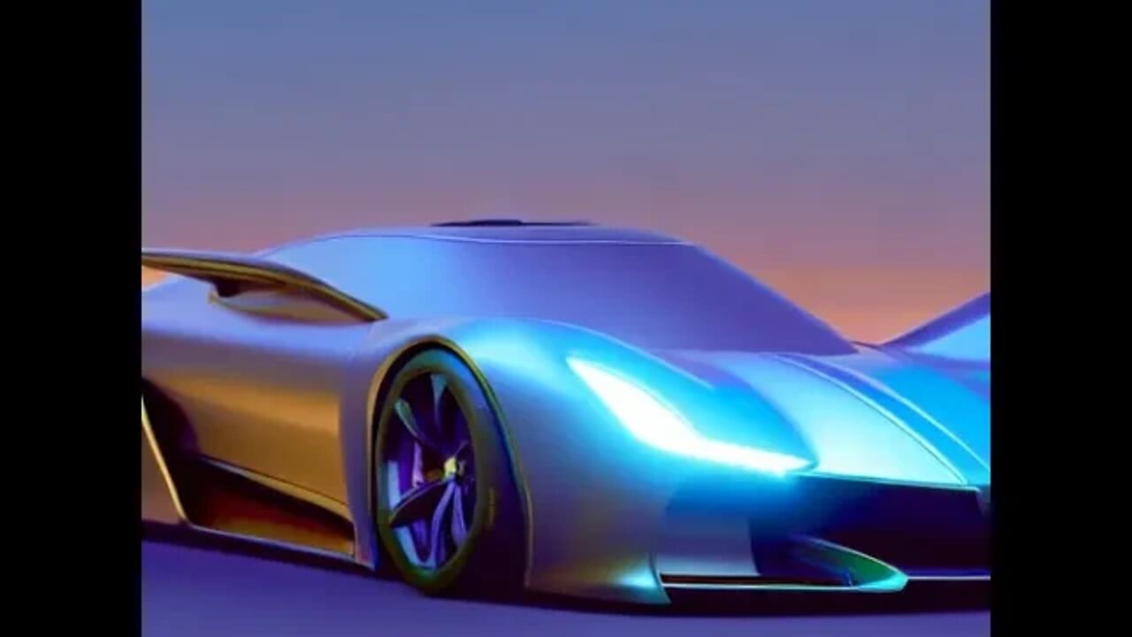 Artificial Intelligence generated art - Hypercars Realtime generation .../Stable Diffusion