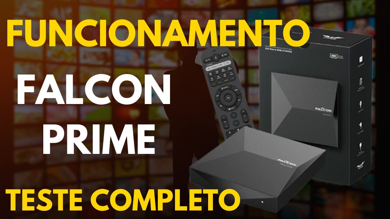 FUNCIONAMENTO FALCON PRIME - TESTE COMPLETO