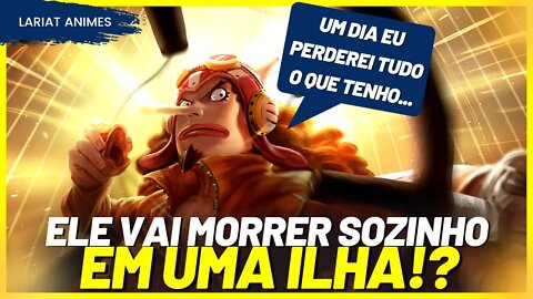 😭😭 A única mentira do Usopp que não pode se tornar realidade!!