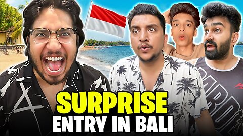 Doston Ko Surprise Kr Diya Bali Main 😱 | 10 Hours Ki Flight ✈️ To Indonesia 🇮🇩