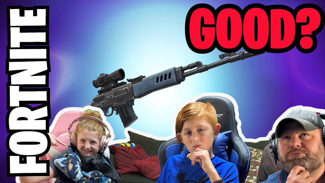 LIVE 🔴 FAMILY FORTNITE! IS THE COBRA DMR GOOD?! #fortnitelive