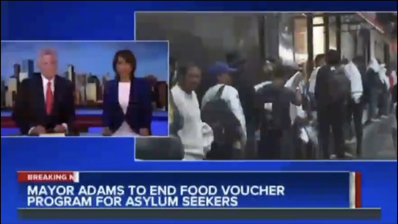 NEW YORK MAYOR ENDS FOOD VOUCHER PROGRAM 🏨🌇🥡🛗💵FOR ILLEGAL MIGRANTS🍽️🎪🚧🛗💫