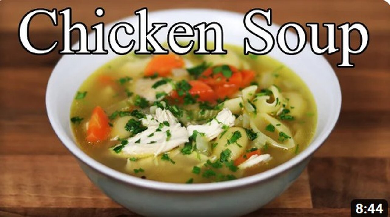 Homemade Chicken Noodle soup