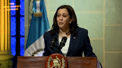 A year ago today: U.S. VP Kamala is taking care of Guatemala.