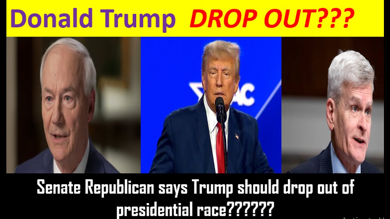 Donald Trump should drop out of 2024 Presidential Race | Donald Trump | WeNerds