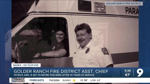 Golder Ranch Fire District Assistant Chief to retire after 35 years