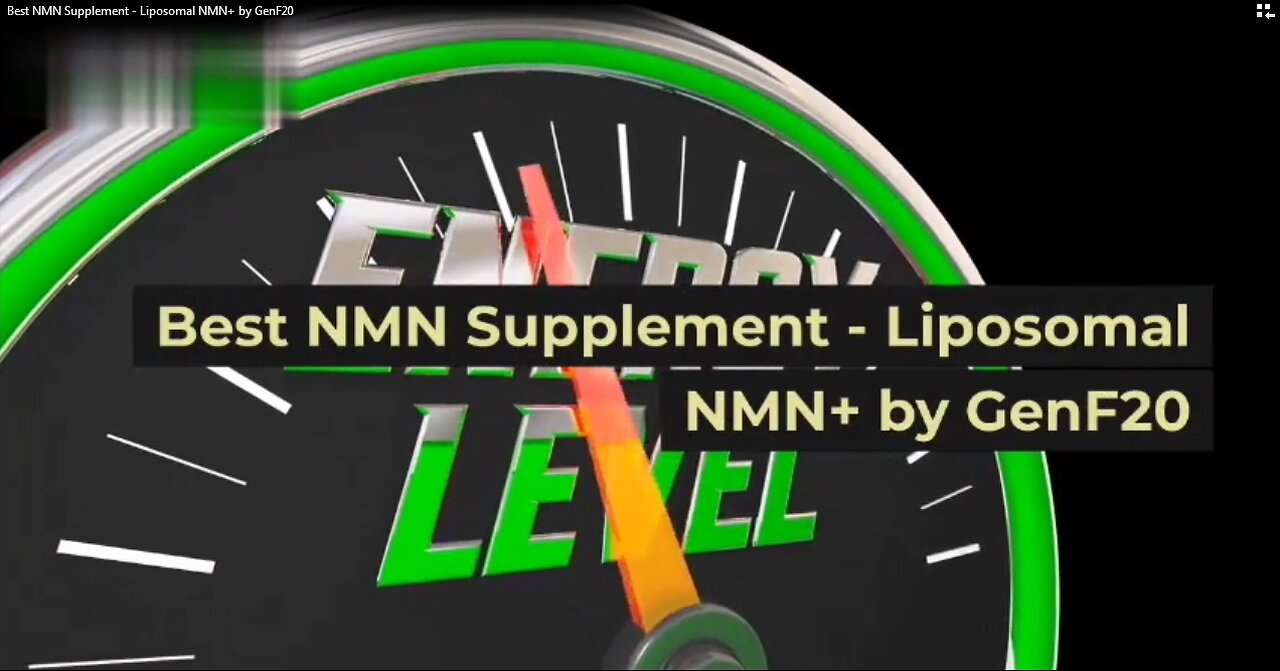 Best NMN Supplement - Liposomal NMN+ by GenF20