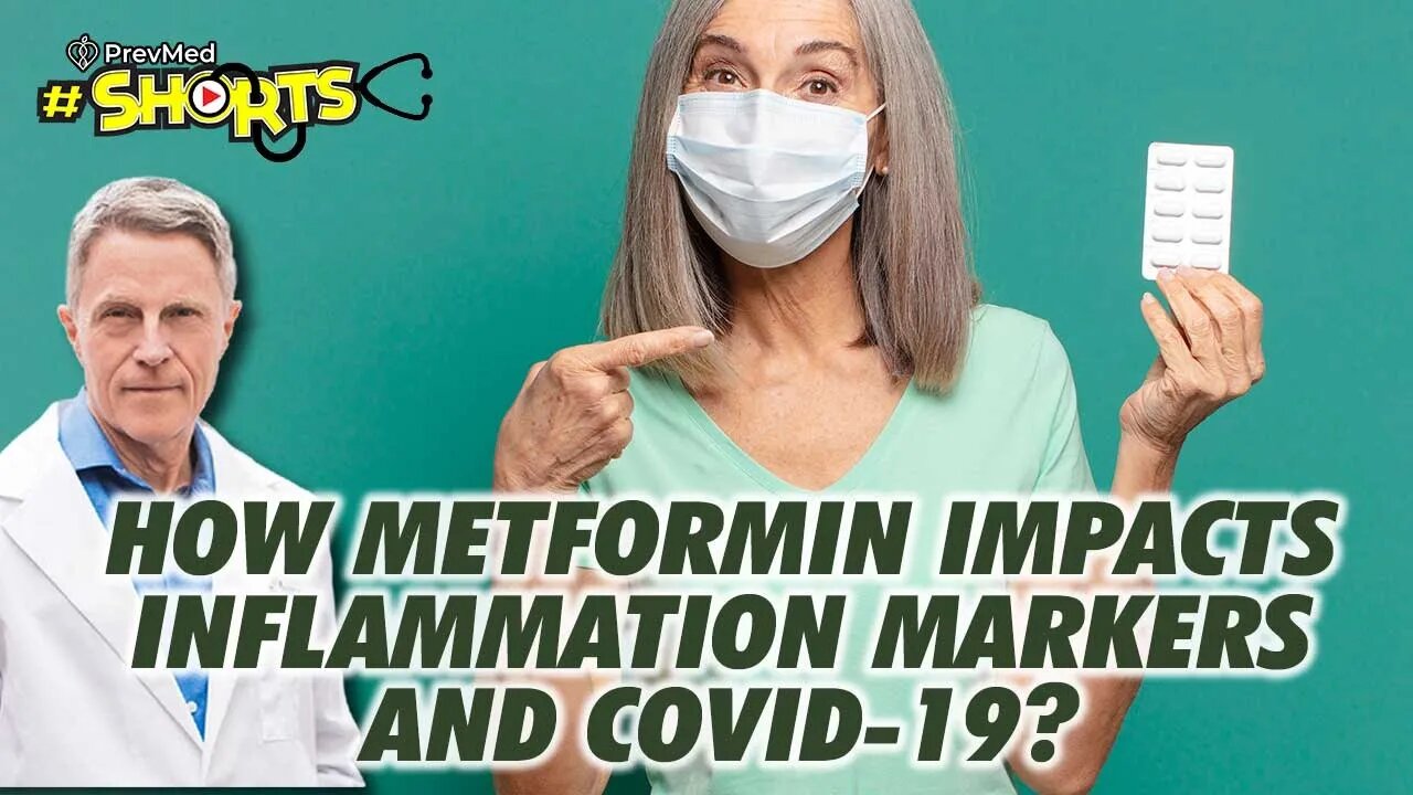 #SHORTS How metformin impacts inflammation markers and COVID-19?