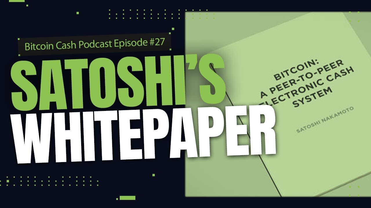 Satoshi's Whitepaper