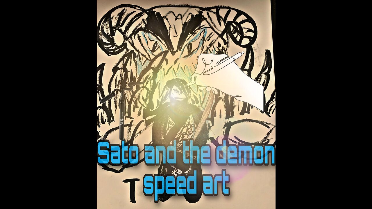 Speed art- Sato and the demon