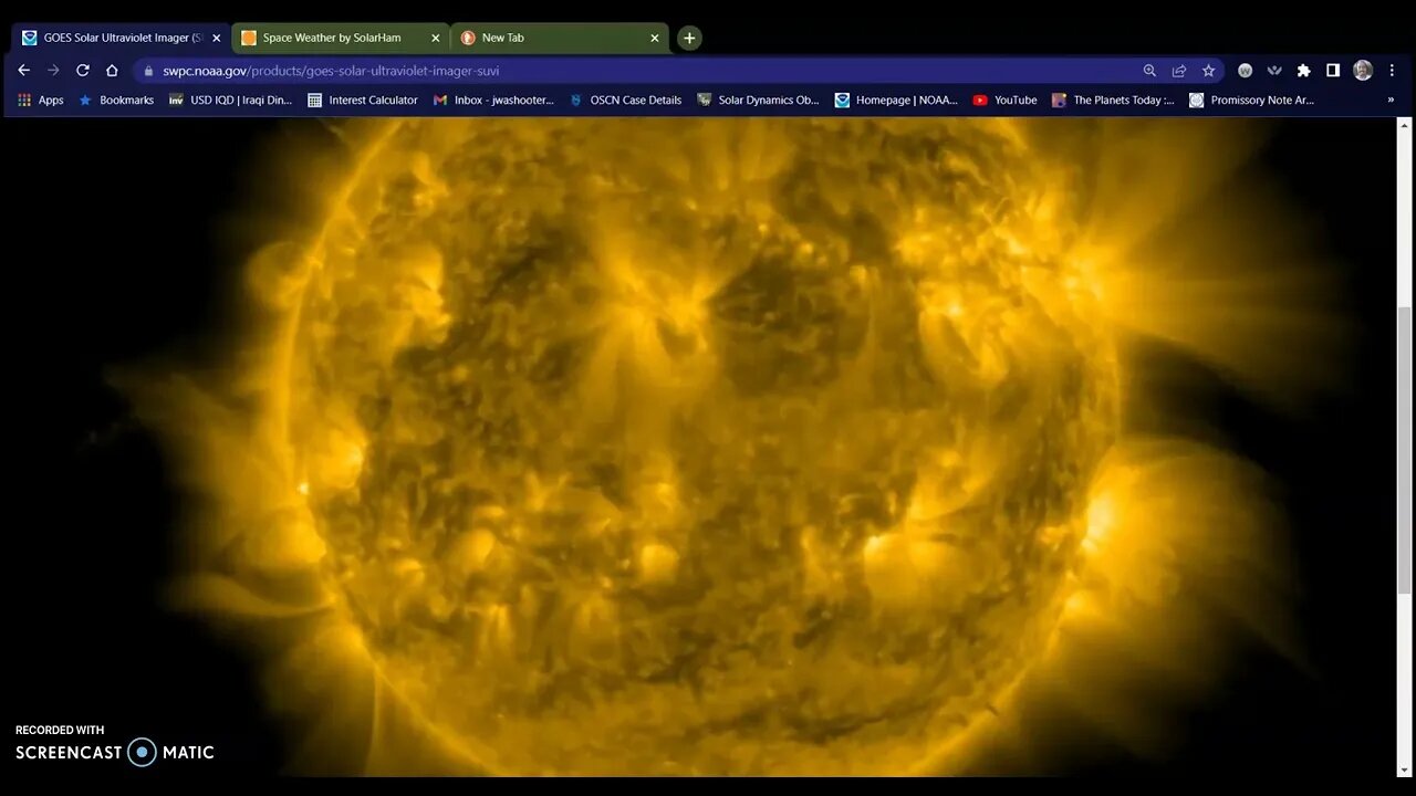 MASSIVE EXPLOSION ON THE SUN