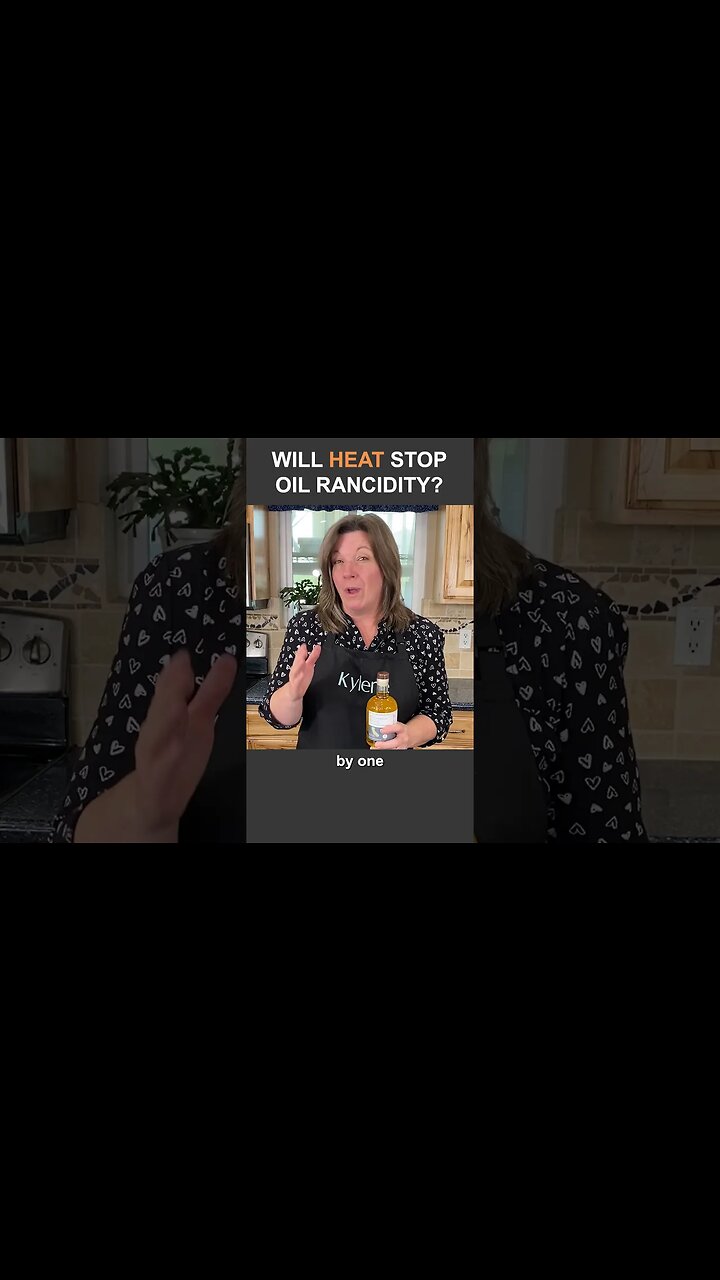 Will Heating Oil Stop the Rancidity Process?