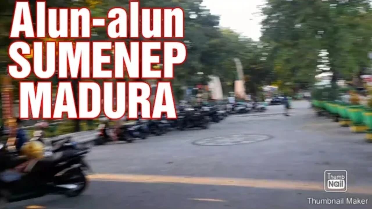 Situasi Terkini ‼️setelah ENDEMI‼️Alun-alun Kota Sumenep MADURA. #madura #sumenep #alunalunsumenep