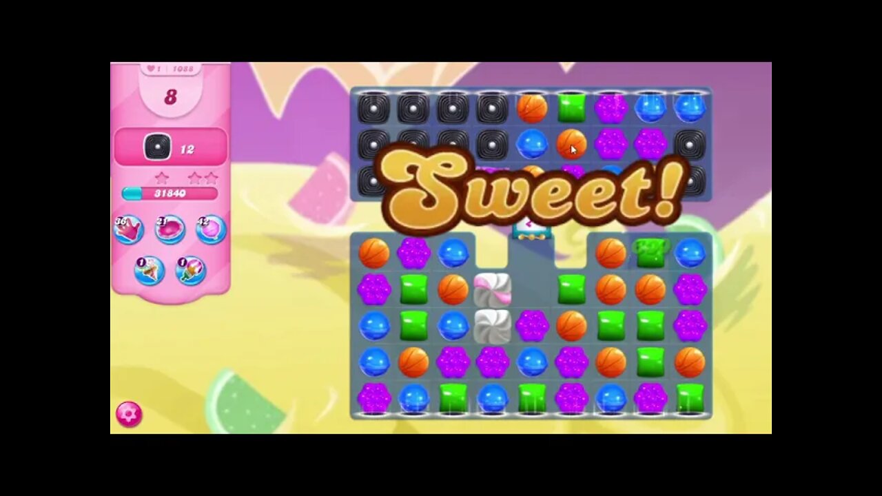 Candy Crush Saga Level 1088