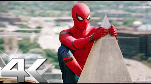 SPIDER MAN -HOMECOMING.BEST action scene 4kHD