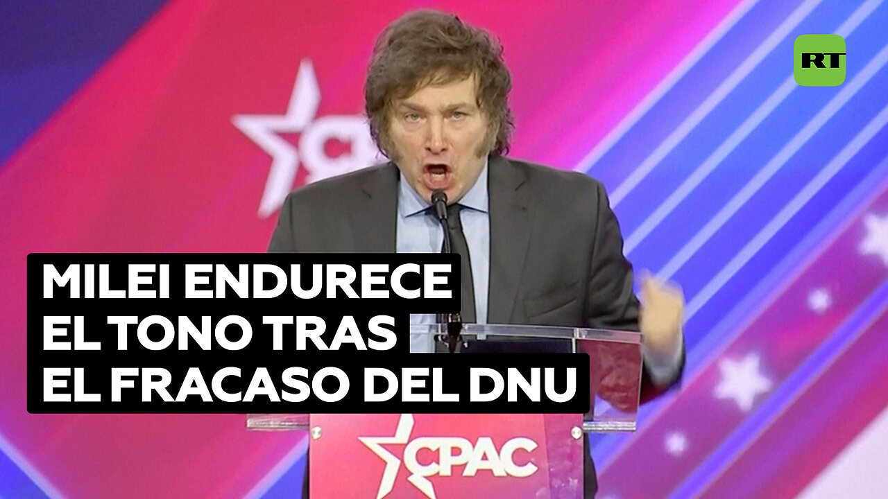 “Si quieren confrontación va a haber confrontación”: Milei reacciona al rechazo del Senado al DNU