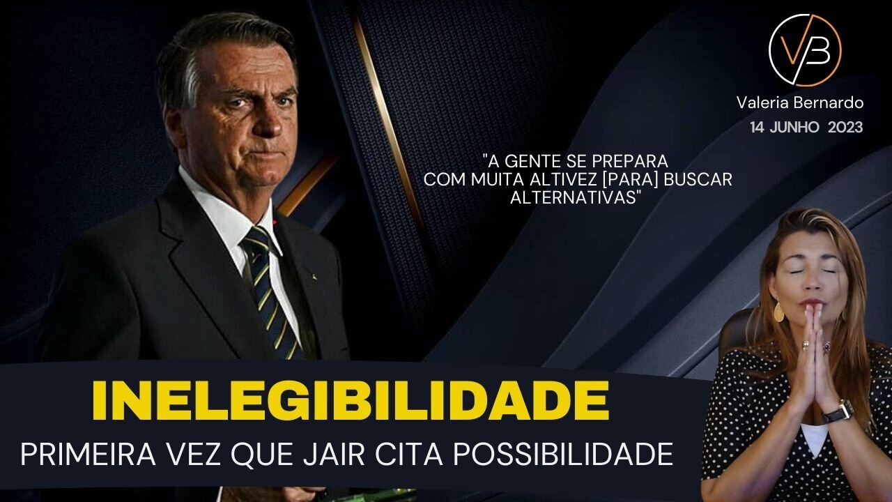 BOLSONARO PROCURA OPÇÃO PARA 2026