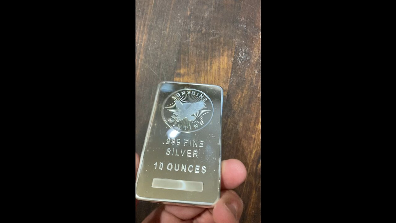 10 Oz Silver Bar