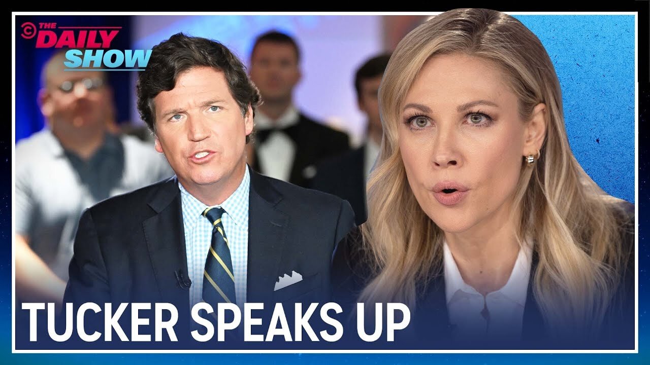 Tucker Emerges After Firing &amp; MTG Criticizes Stepmothers | The Daily Show