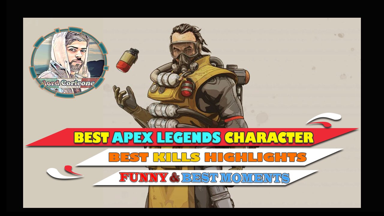 Best Apex Legends Character | Best Kills Highlights Funny & Best Moments Caustic