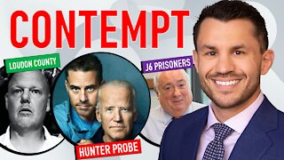 Hunter and Biden Bank Accounts, Scott Smith and Loudon County, DC Jail Warden Held in Contempt