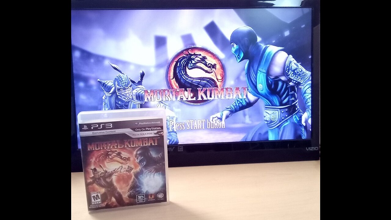 Mortal Kombat 9 with Cage - PS3