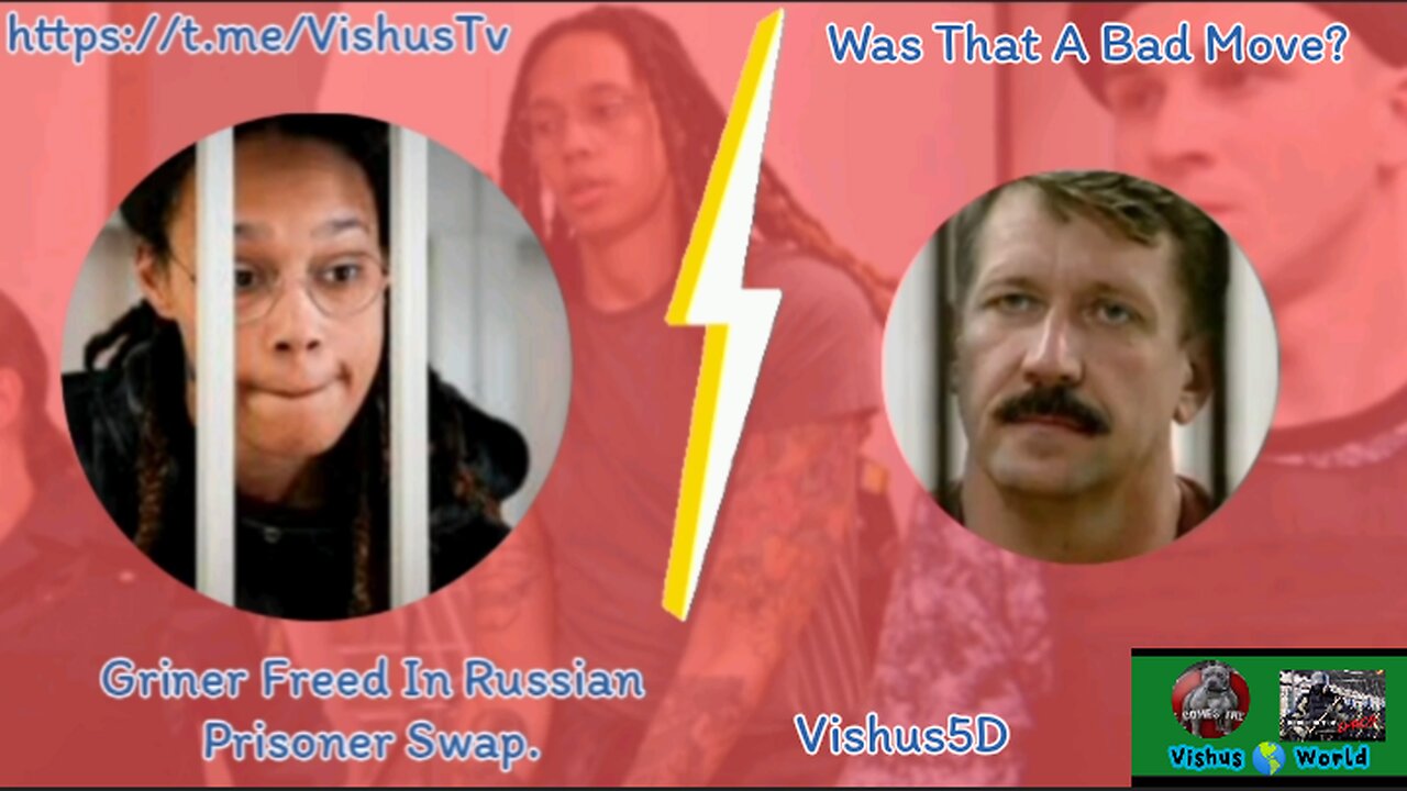 Griner Freed In Russian Prisoner Swap! #VishusTv 📺