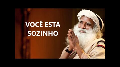 MUDE AS PESSOAS SEM QUERER, VOCÊ ESTA SOZINHO, SADHGURU, DUBLADO