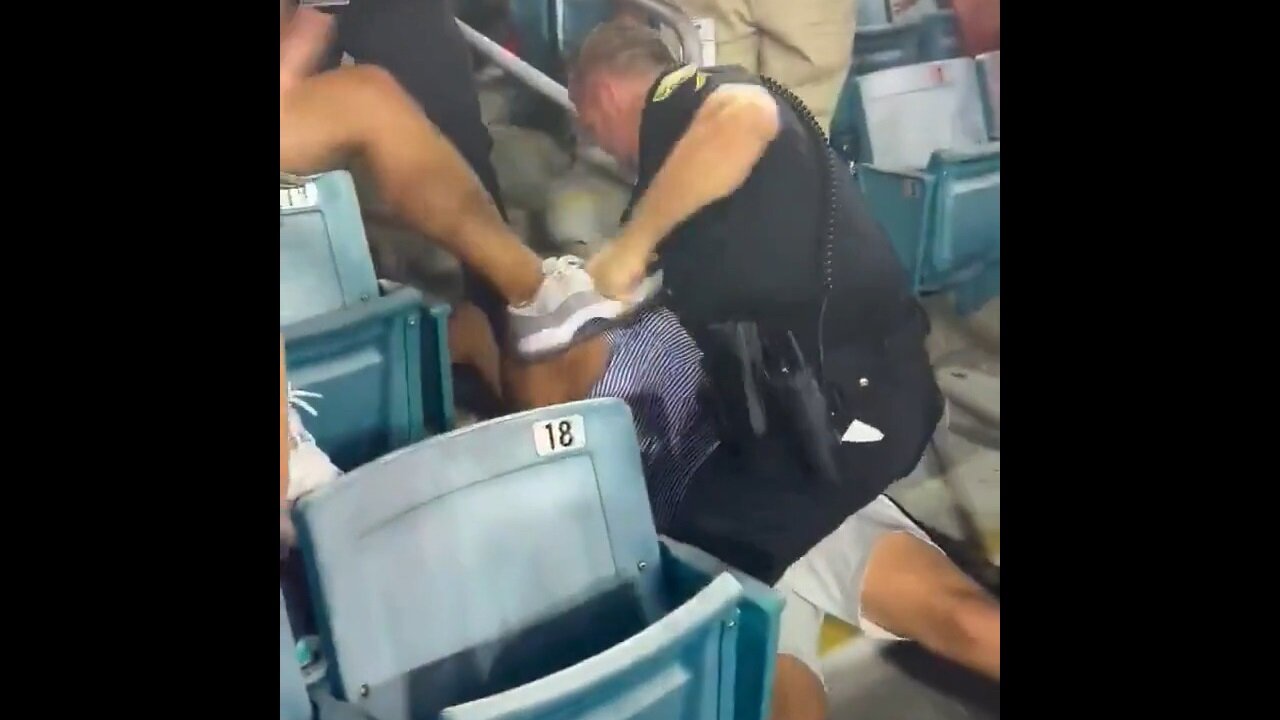 Cops Beat The Hell Out Of College Football Fans At The Florida-Georgia Game, One Man Seems Elderly