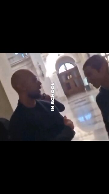 Andrew Tate lectures a young fan for missing school