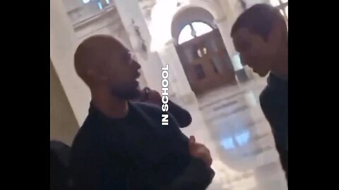 Andrew Tate lectures a young fan for missing school