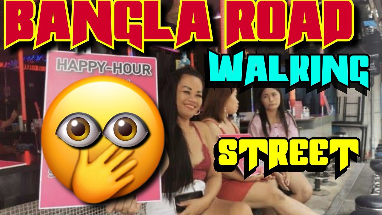 UNCENSORED BANGLA ROAD WALKING STREET PHUKET | NO HONEY , NO MONEY | DRONE HOVER MODE