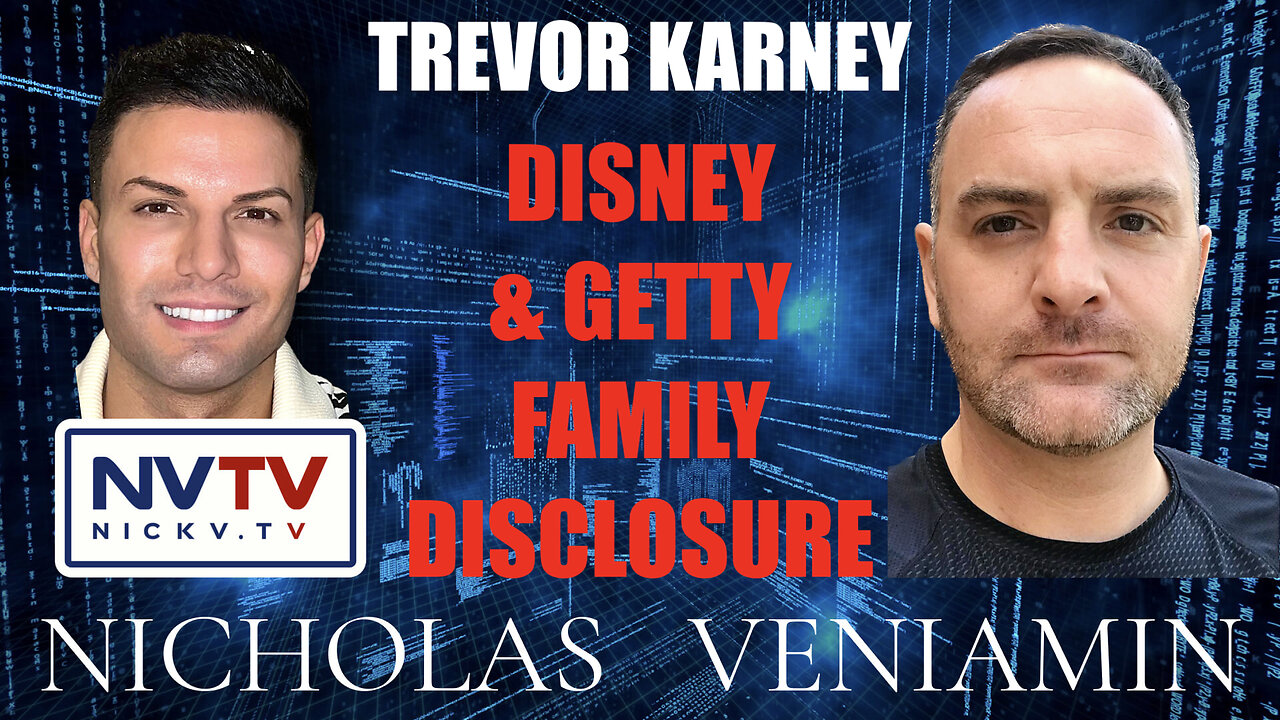 Trevor Karney Discusses Disney & The Getty Family with Nicholas Veniamin