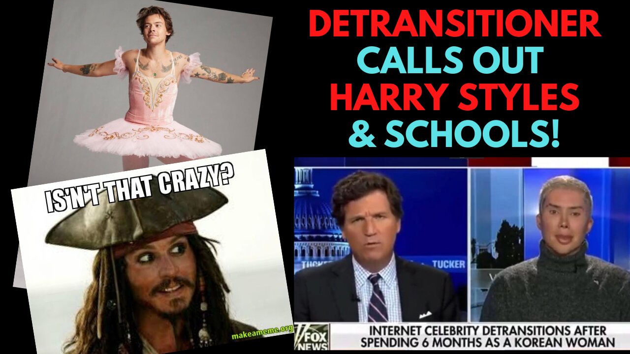 Harry Styles gets ripped to shreds by Detransitioner Oli London