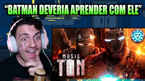 Reagindo A Minha Maior Criação | Homem de Ferro 2 (UCRM) | Papyrus Da Batata | Léo Muriel React