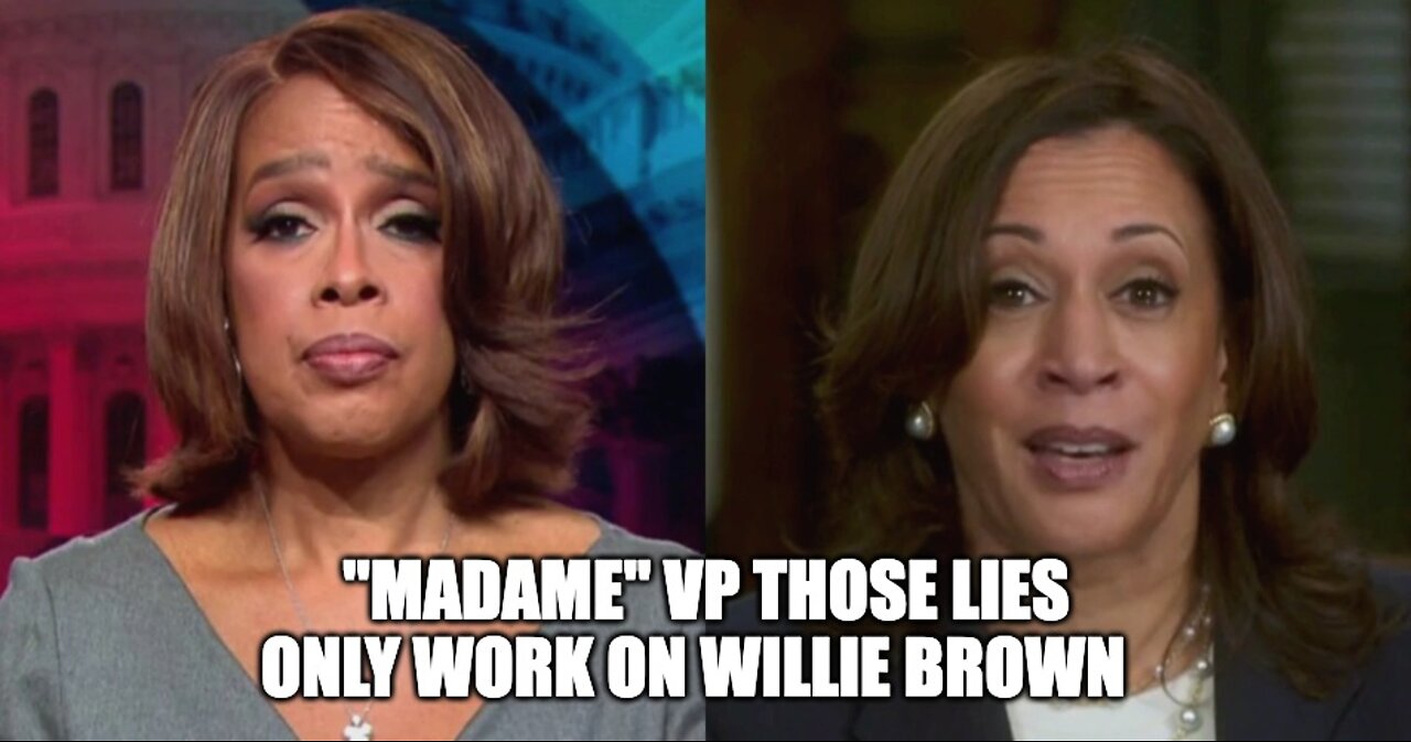 Kamala Harris Is Dumber Than Joe Biden, And This Shows In A Softball Interview That She Blew