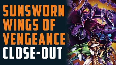 SUNSWORN Wings of Vengeance CLOSE OUT w/ Red Gaze