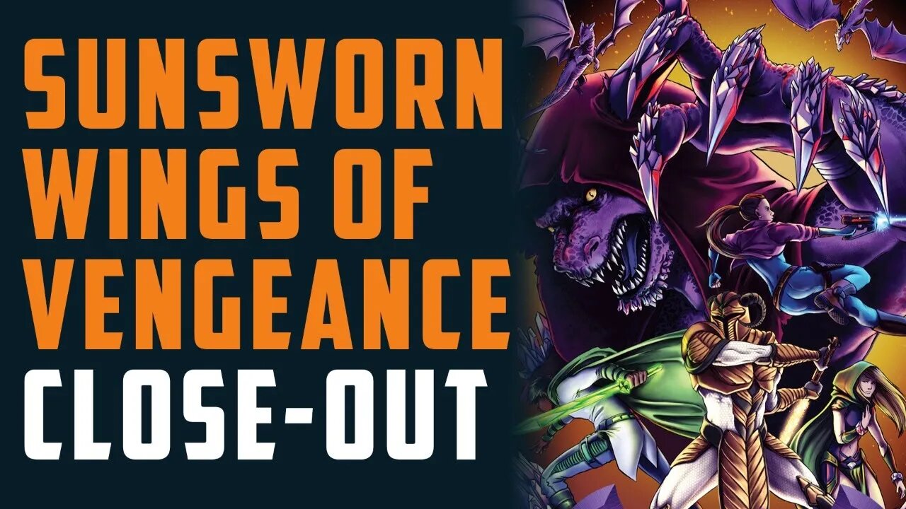 SUNSWORN Wings of Vengeance CLOSE OUT w/ Red Gaze