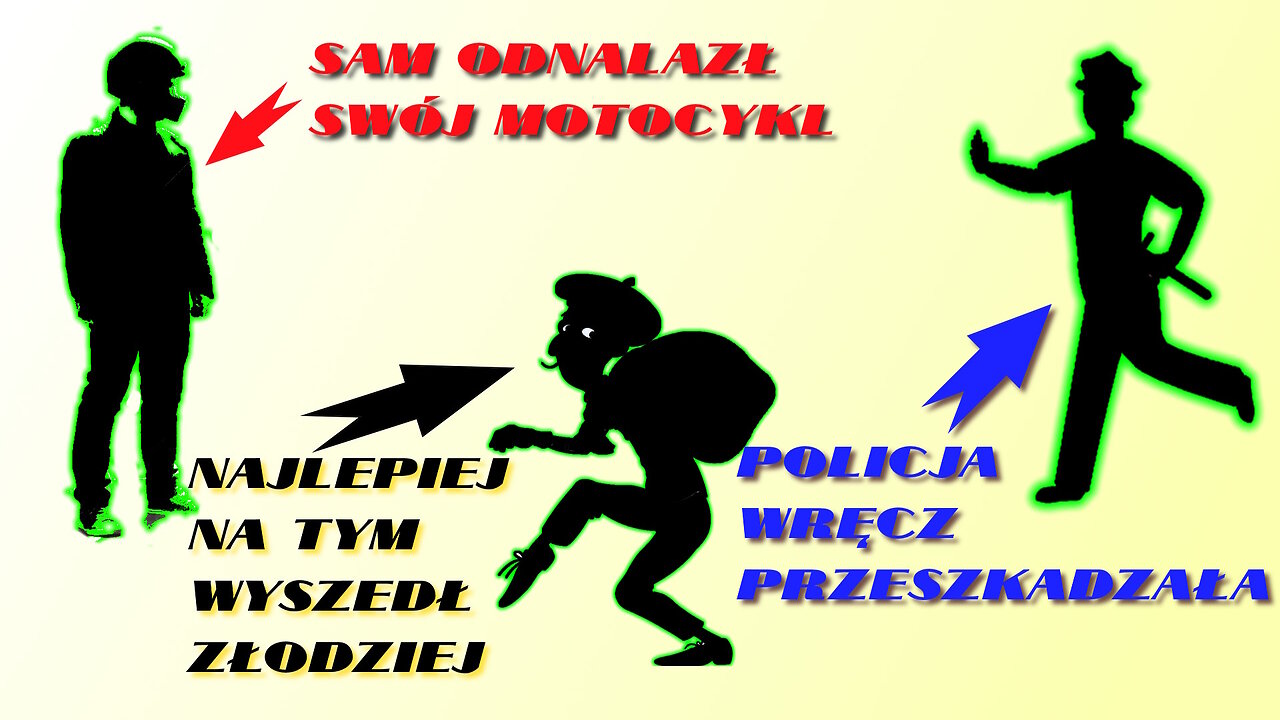 Właściciel sam odnalazł skradziony motocykl, policja… pomagała złodziejom!