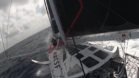 Vendee Globe Onboard Report Day 11 Out Of Doldrums To Equator Headed South. Sam G, Yoann, Isabelle