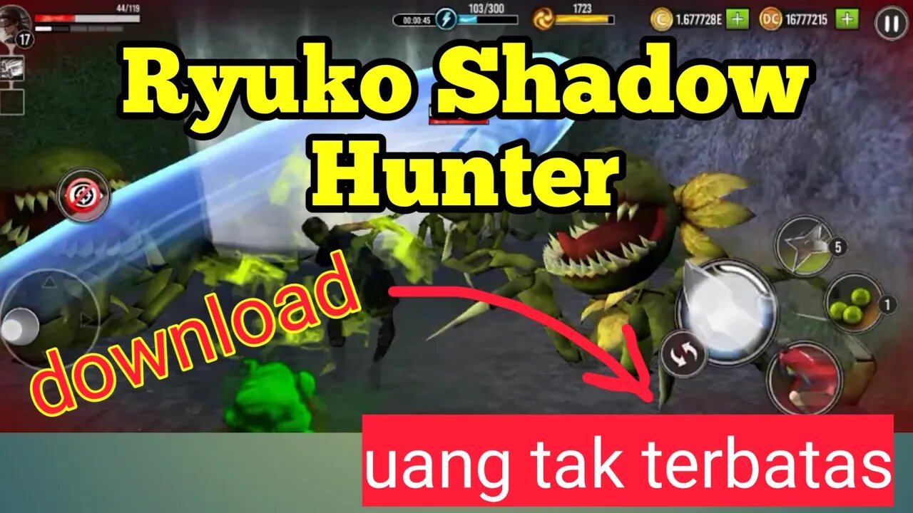 Ryuko Shadow Hunter mod apk 2022 | unlimited money unlimited GEMS