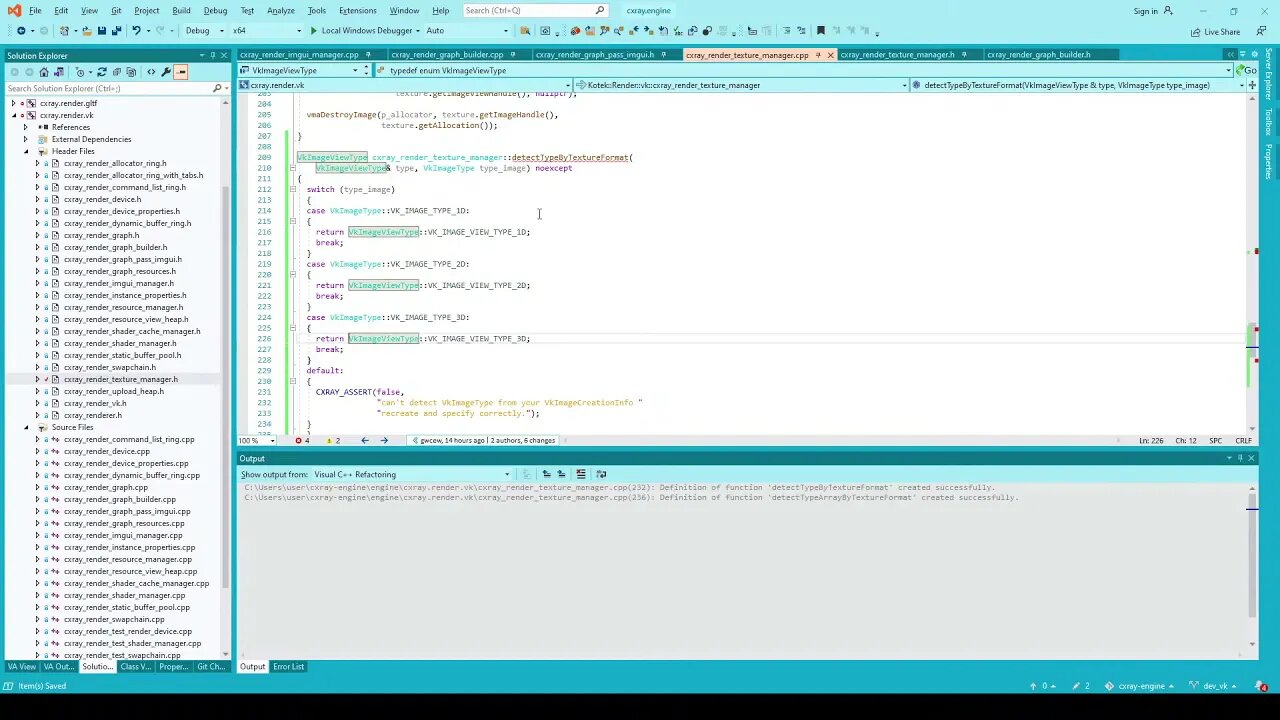 [EN/C++20/Vulkan API/HLSL] Game Engine ep. 22 - Render Graph (Frame Graph)