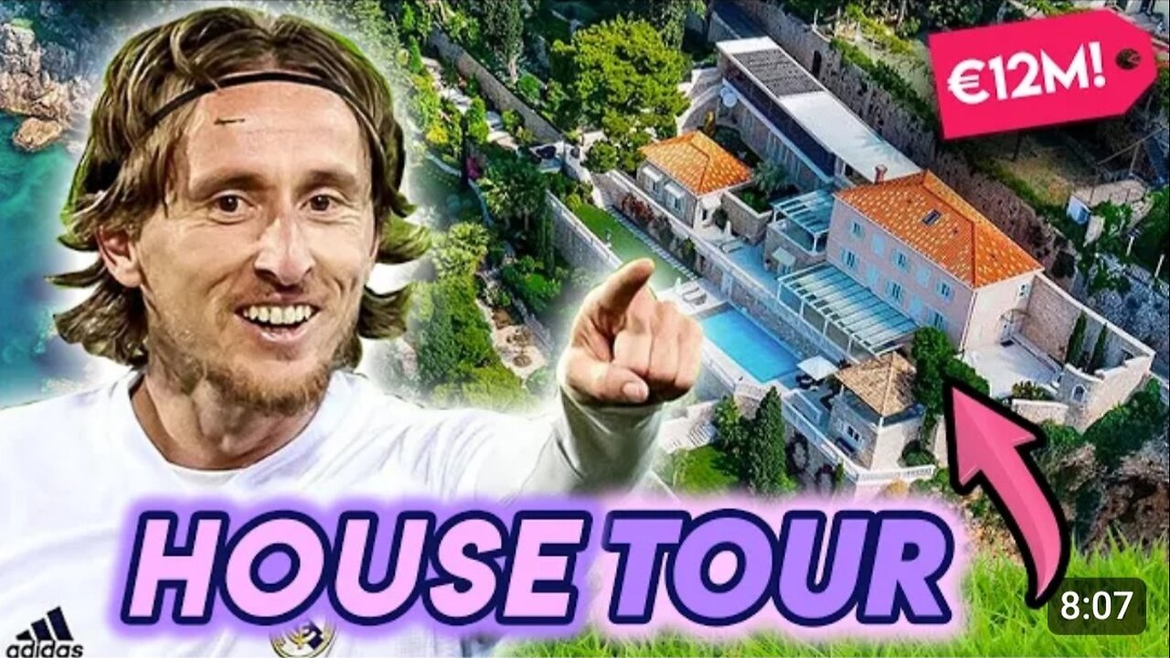 Luka Modric | House Tour | €12 Million Madrid Mansion & Luxury Villa In Croatia