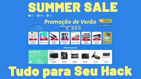 ☀️⛱ PROMOÇÃO DE VERÃO ALIEXPRESS - SUPER OFERTAS PARA SEU HACKINTOSH 😎👊