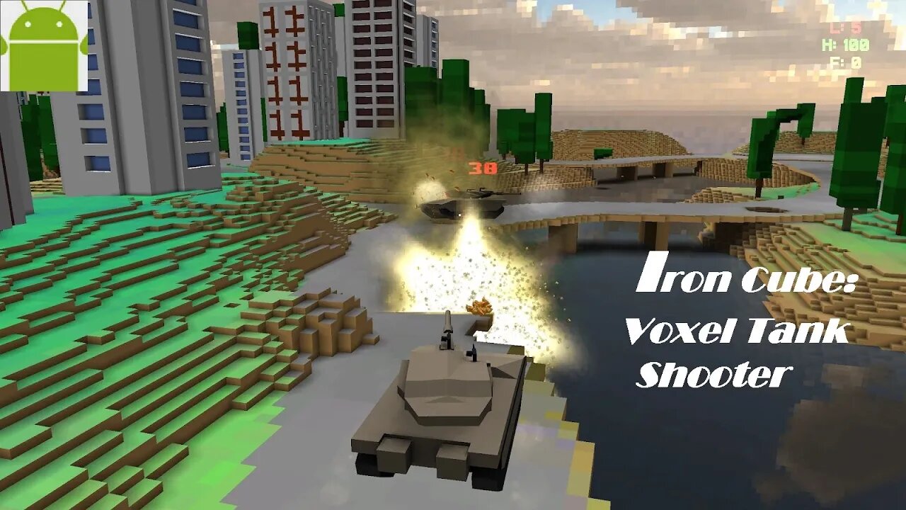 Iron Cube: Voxel Tank Shooter - for Android