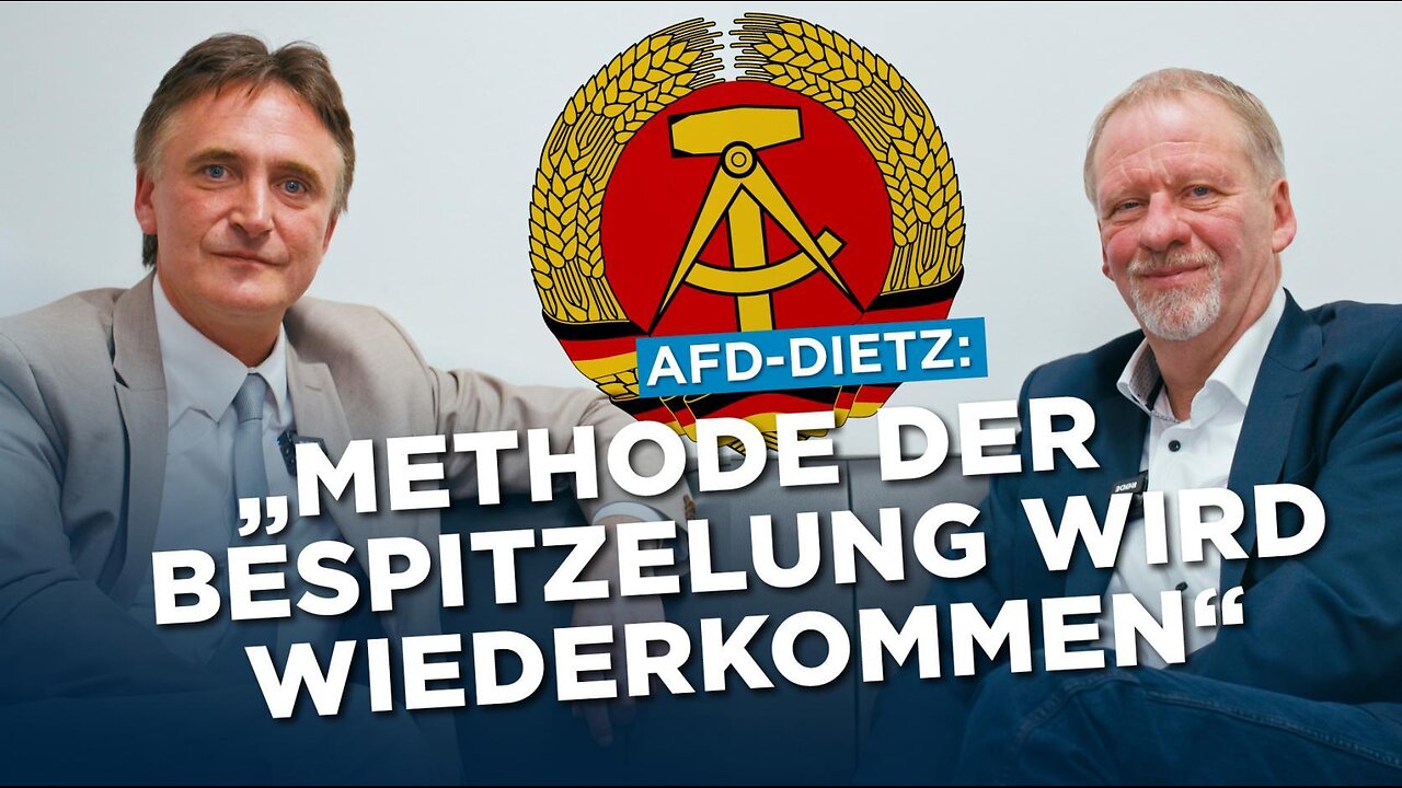 Thomas Dietz „Die Freiheit und Selbstbestimmung hat mein ganzes Leben geprägt“ (Auf1TV)