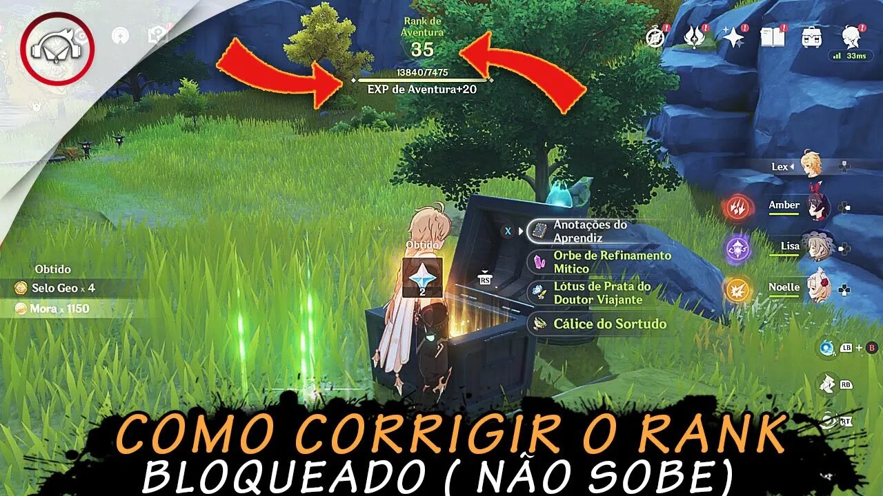 Genshin Impact, Como corrigir o rank bloqueado (Preso no rank) | Super Dica PT-BR