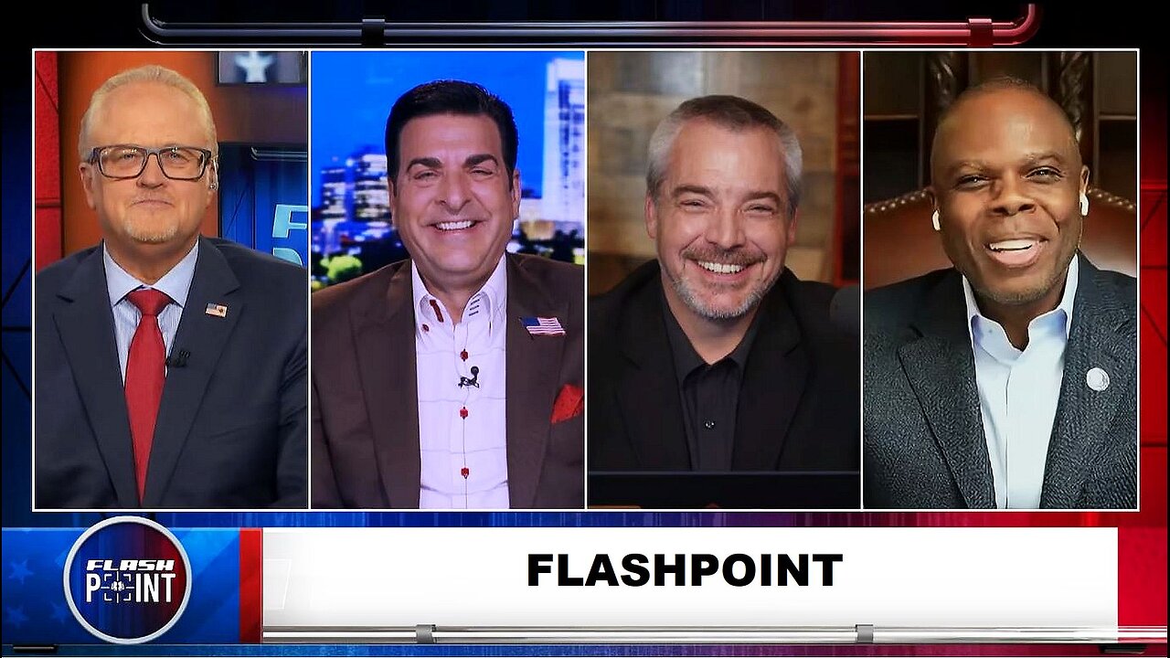 FLASHPOINT 4.2.2024 Host Gene Bailey, Joni Lamb, Pastor Hank Kunneman, Rick Green, James E. Ward Jr.