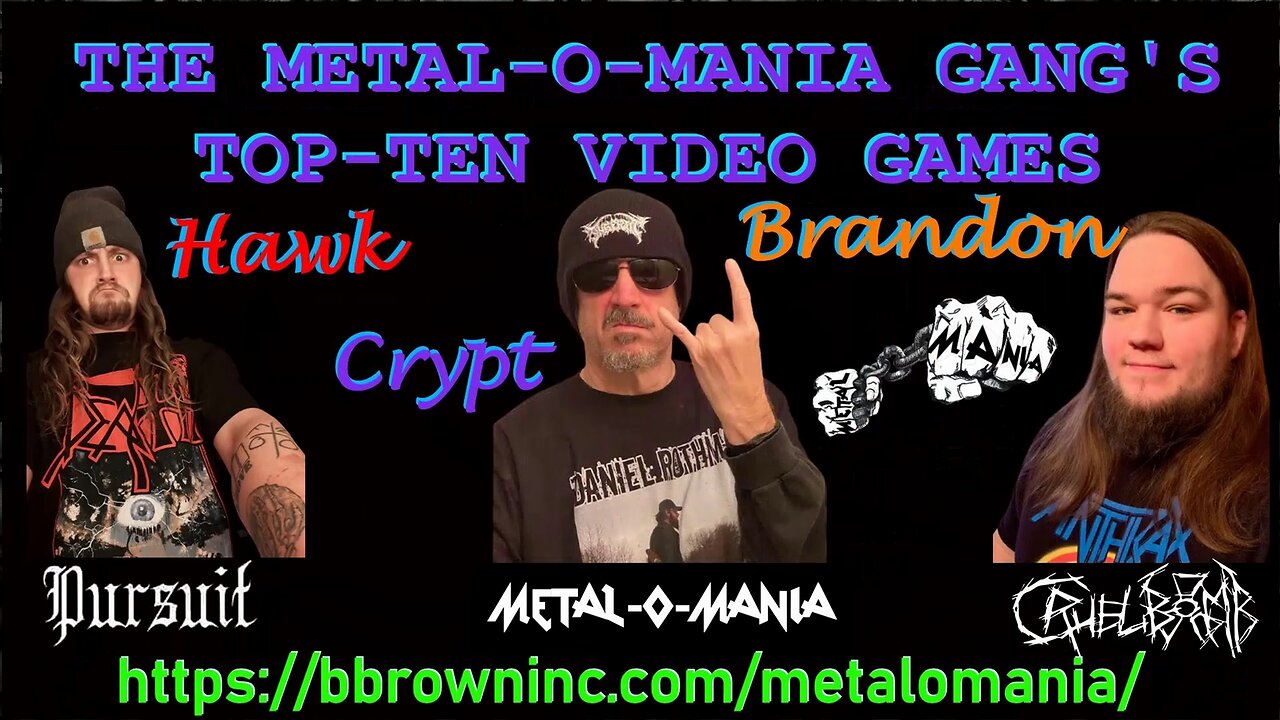 The Metal-O-Mania Gang's Video Game Count Down Special